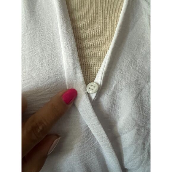 Fraiche by J Long sleeve Tie Front Dress size medium - Picture 6 of 6